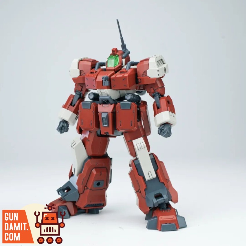 SM-HONGMO-RV Hyper Action Trooper - back view Sheik Mainland Hongmo Red 1/144 - back view
