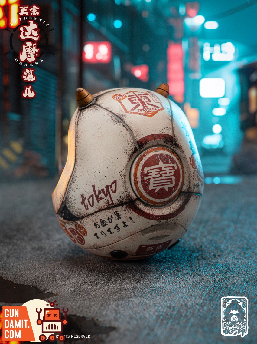 YXS-DM-004 Fortune Daruma - view 5 Yuanxingshi DM-004 Fortune Daruma - view 5