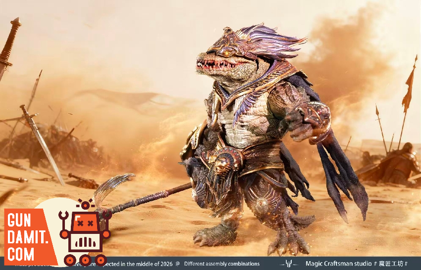 MAGICCS-SOBEK Desert Crocodile - view 13 Magic Craftsman Desert Crocodile Sobek - view 13