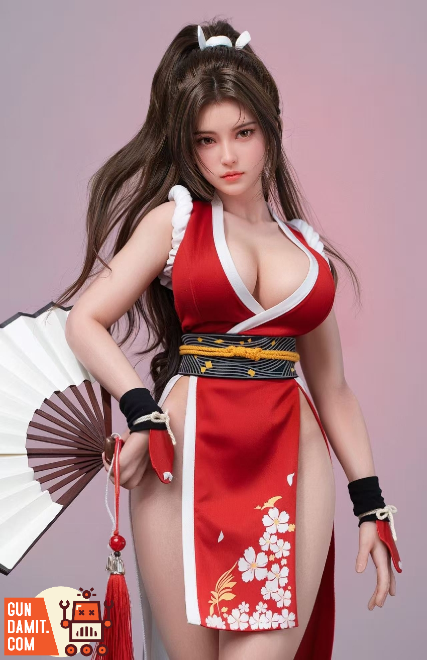 FG-007 Red-clothed Fighting Girl - back view FG Studio FG-007 Fighting Girl - back view