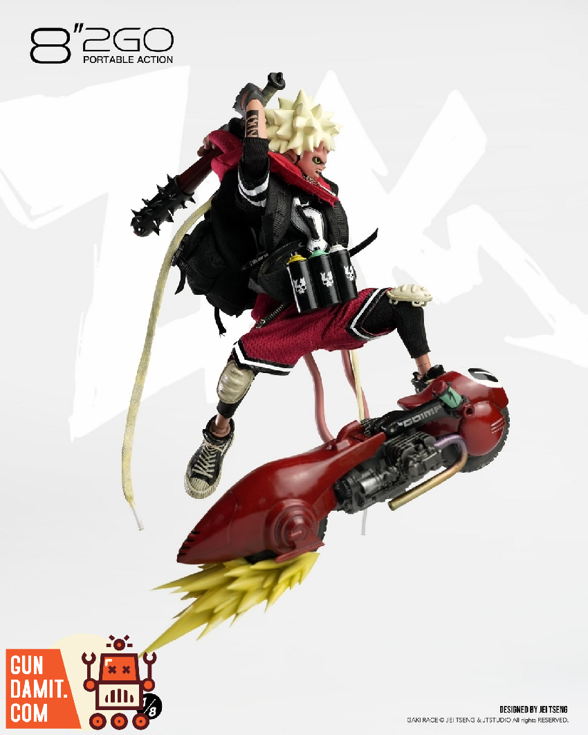 JTSTU-ZAIKI-DV GAKIRACE ZAIKI - back view JT Studio ZAIKI Deluxe GAKIRACE - back view