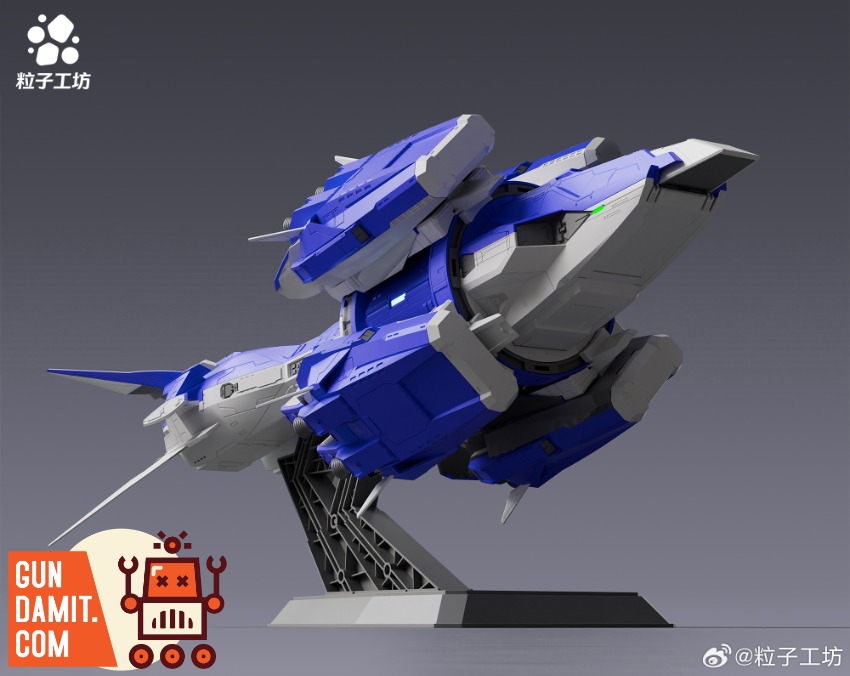 PW-CBS70 Battleship Model Kit - side view Particle Workshop Battleship Model Kit - side view