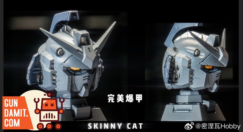 SA06 LED Head - view 6 Minerva Hobby SA06 Head Sculpt - view 6