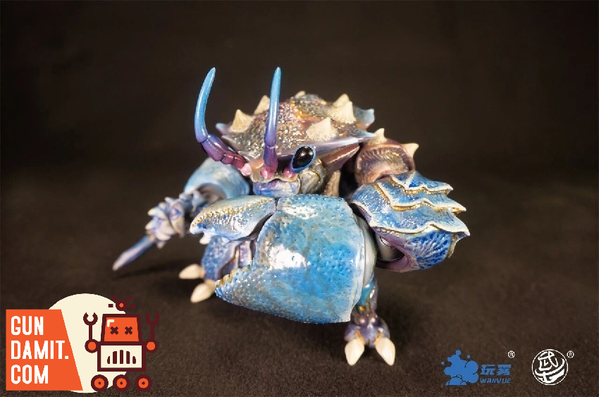 WWS-B-02 Craboid Blue - view 7 Warriors Workshop Tidal Craboid Blue - view 7