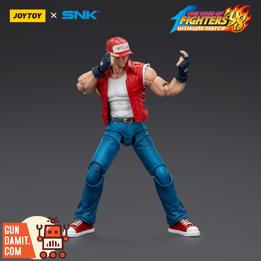 JT03318 Terry Bogard Fatal Fury - back view JoyToy JT03318 Terry Bogard KOF - back view