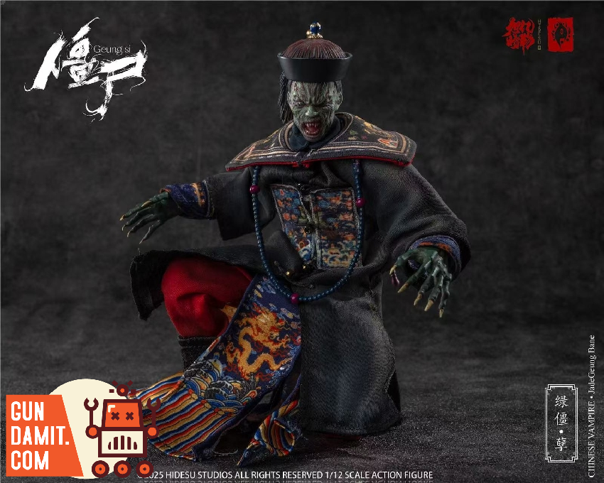 HIDESU-GS06B Chinese Vampire - close-up detail Hidesu Studios GS06B Jadegeung Bane DX - close-up detail