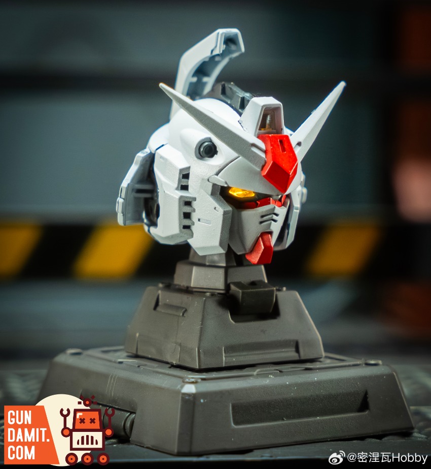 SA06 LED Head - view 18 Minerva Hobby SA06 Head Sculpt - view 18