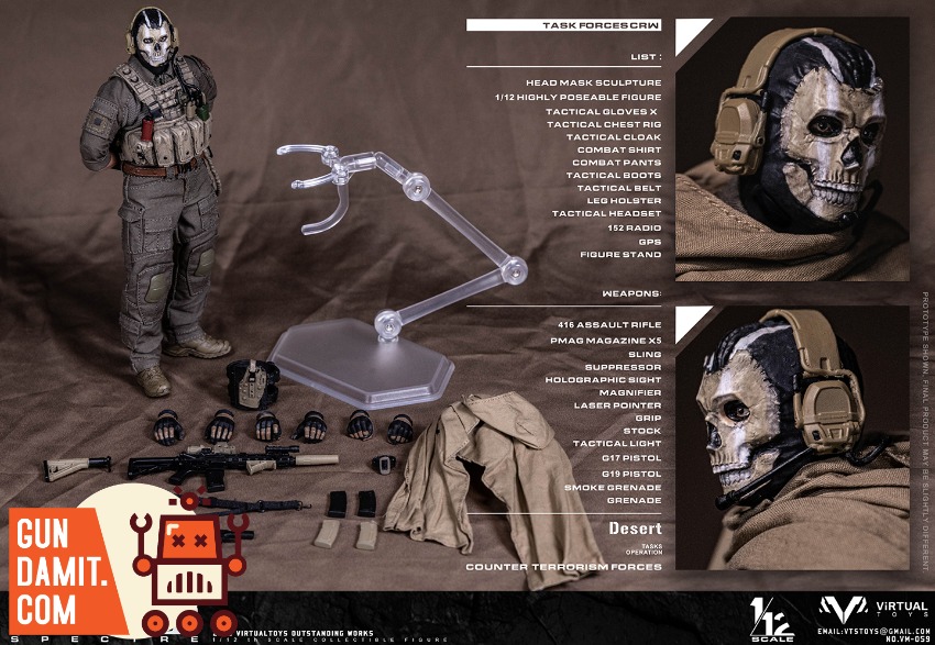 VTS-VM059 SAS Spectre - view 17 VTS Toys VM059 UKSF SAS Spectre - view 17