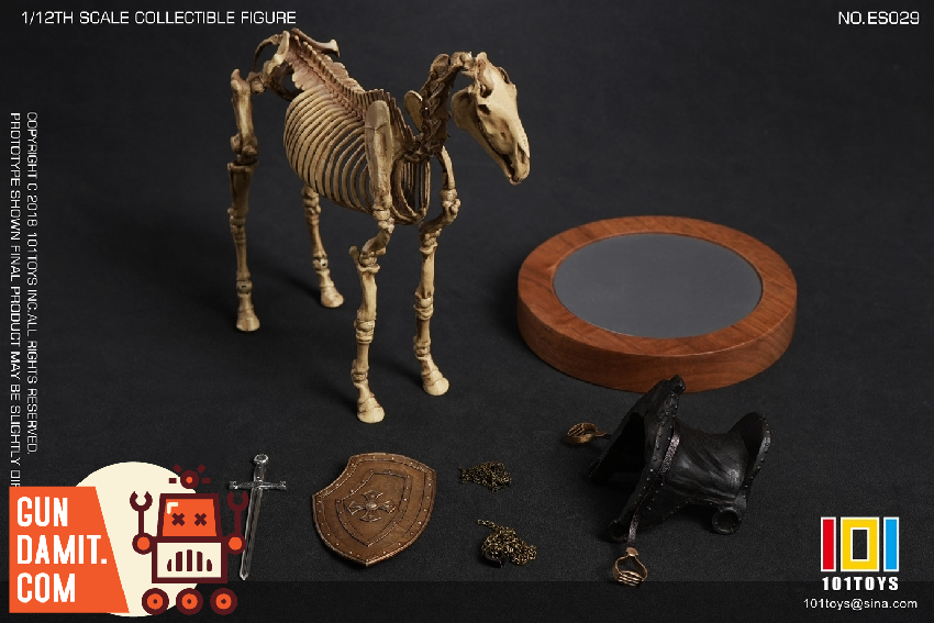 101-ES029 Skeleton Horse - view 11 101Toys ES029 Skeleton Horse - view 11