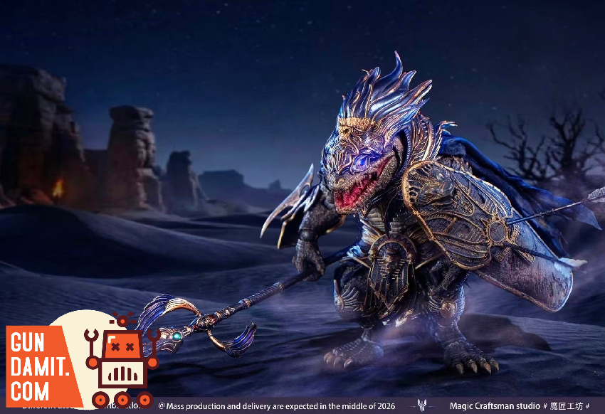 MAGICCS-SOBEK Desert Crocodile - view 11 Magic Craftsman Desert Crocodile Sobek - view 11