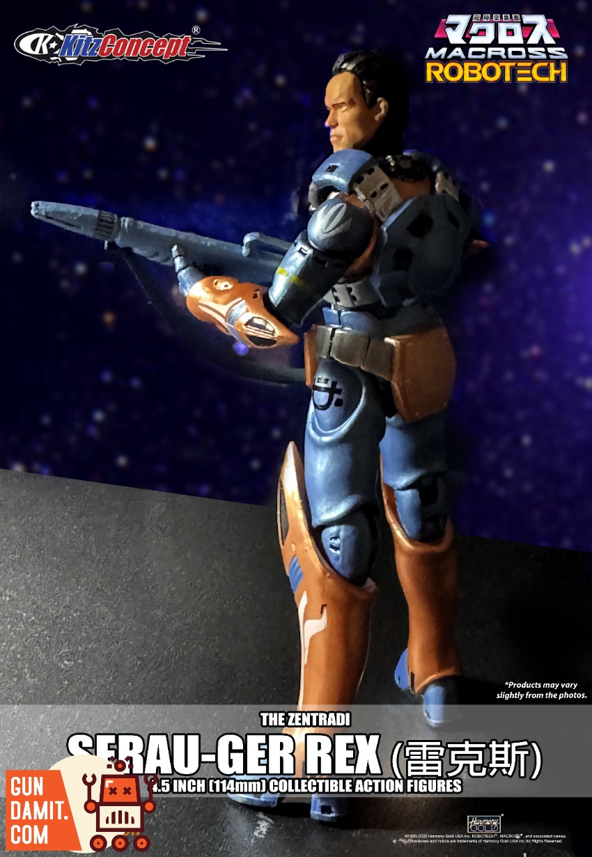Kitzconcept 1/72 KC Macross 4.5 inch Serau-Ger Rex 12 Kitzconcept 1/72 KC Macross 4.5 inch Serau-Ger Rex view 12