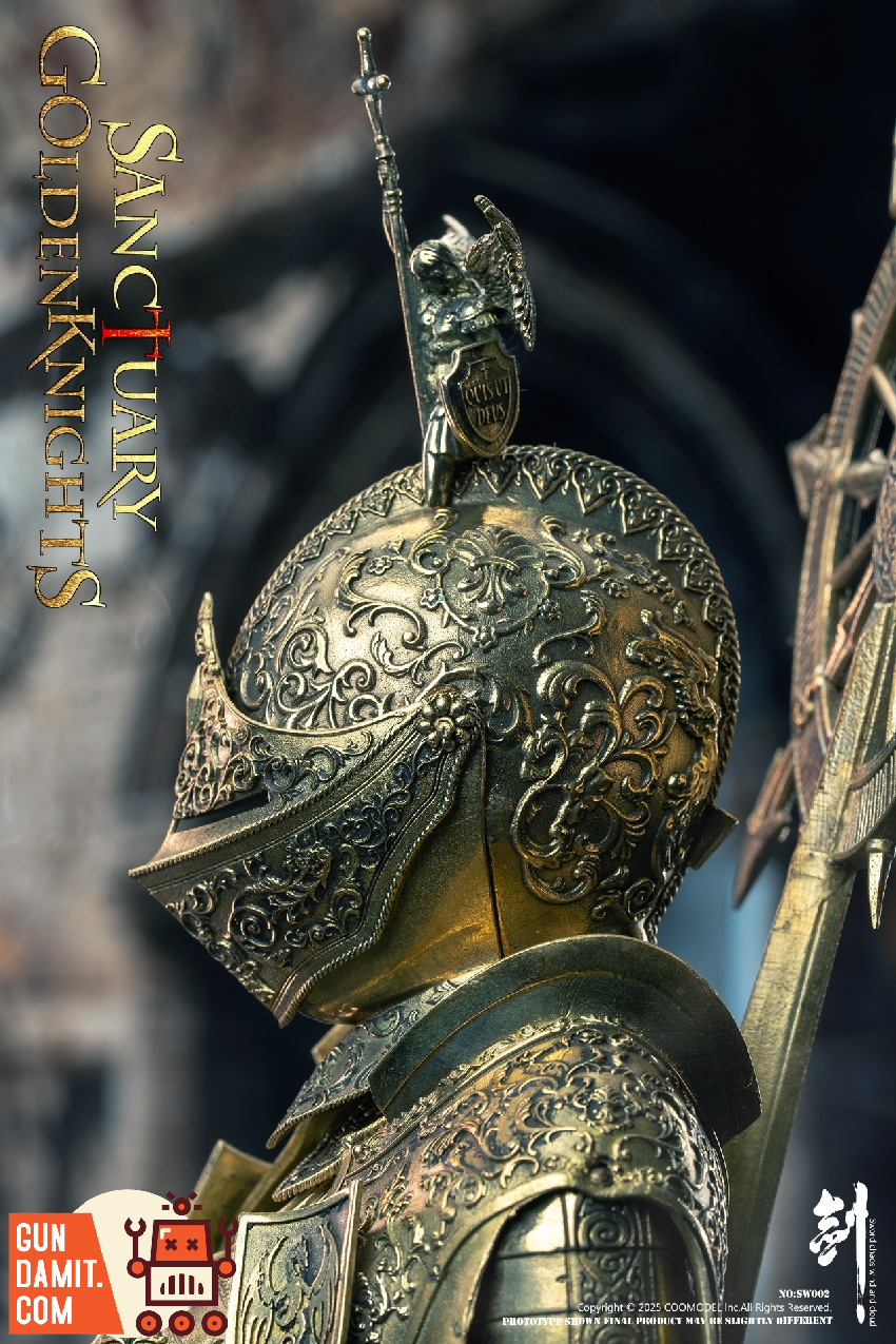 COO-SW002 Golden Temple Guardian Brass - view 6 COOMODEL SW002 Golden Temple Guardian Brass - view 6