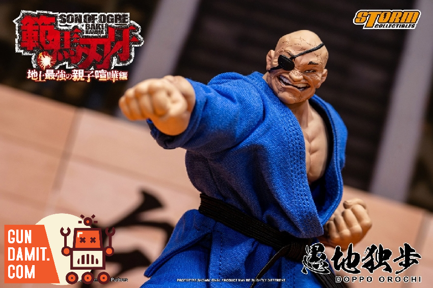 SC-KIBK06SP Doppo Orochi - close-up detail Storm KIBK06SP Doppo Orochi Baki - close-up detail