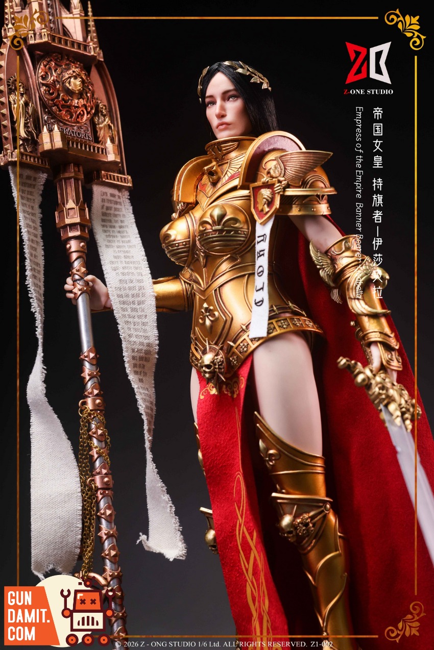 Z1-002 Isabella Standard-Bearer - view 5 Z-ONE STUDIO Z1-002 Imperial Empress Isabella - view 5