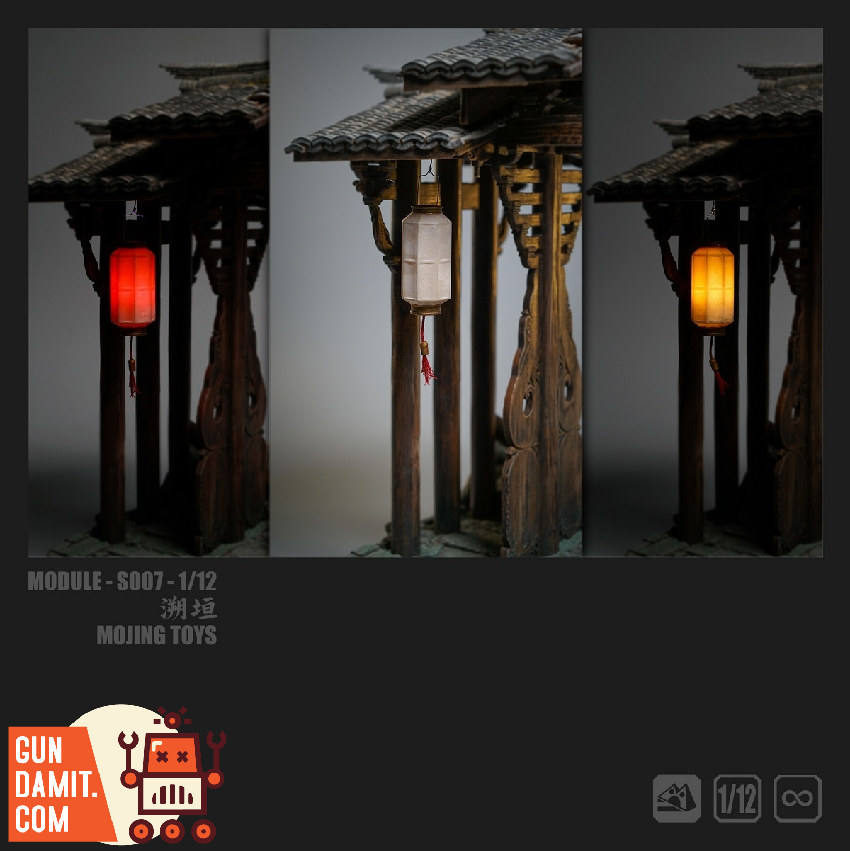 MJT-S007 Ancient Diorama - view 10 Mojing Toys S007 Su Yuan Ancient Gate - view 10