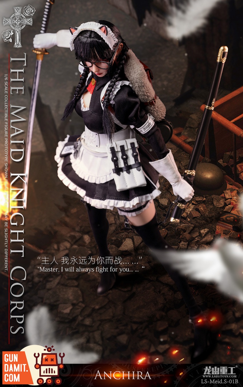 LS-Meid-S-01B Angela - view 11 Longshan Maid Knights Angela - view 11