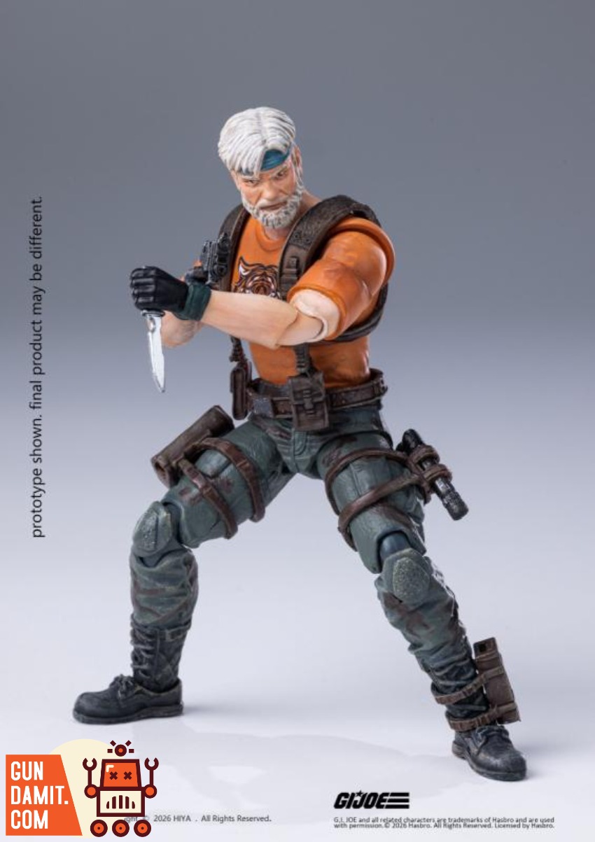 HIYA-EMG0478 Tiger Force Outback - back view Hiya EMG0478 GI Joe Tiger Force Outback - back view