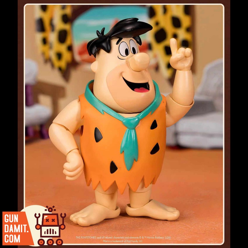 JTS-FLINTSTONE Fred Flintstone - side view JadaToys Fred Flintstone - side view