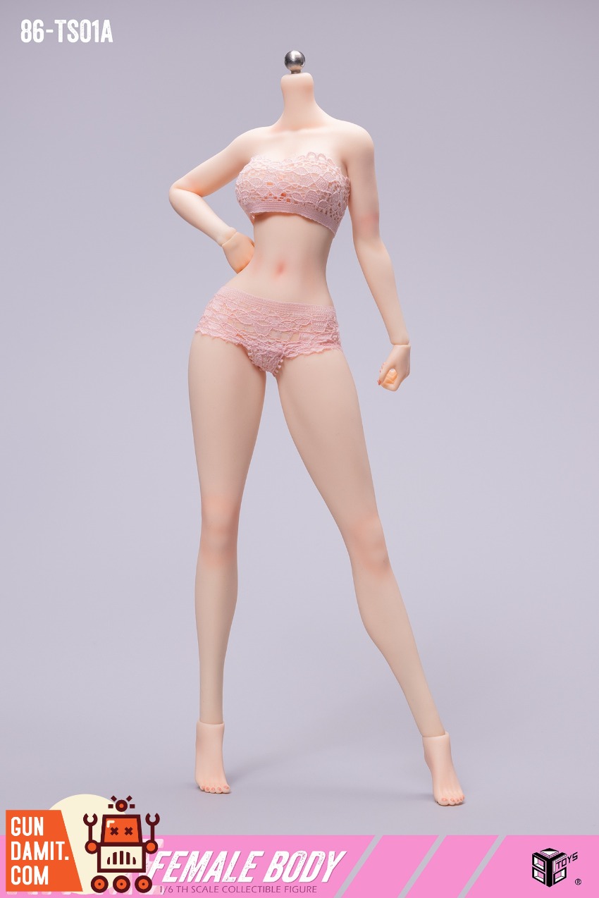 86-TS01-A Silicone Body - view 7 86Toys 86-TS01-A Platinum Silicone Female Body - view 7