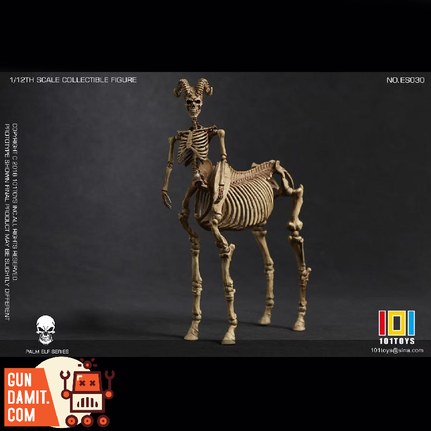 101-ES030 Skeleton Centaur - side view 101Toys ES030 Skeleton Centaur - side view