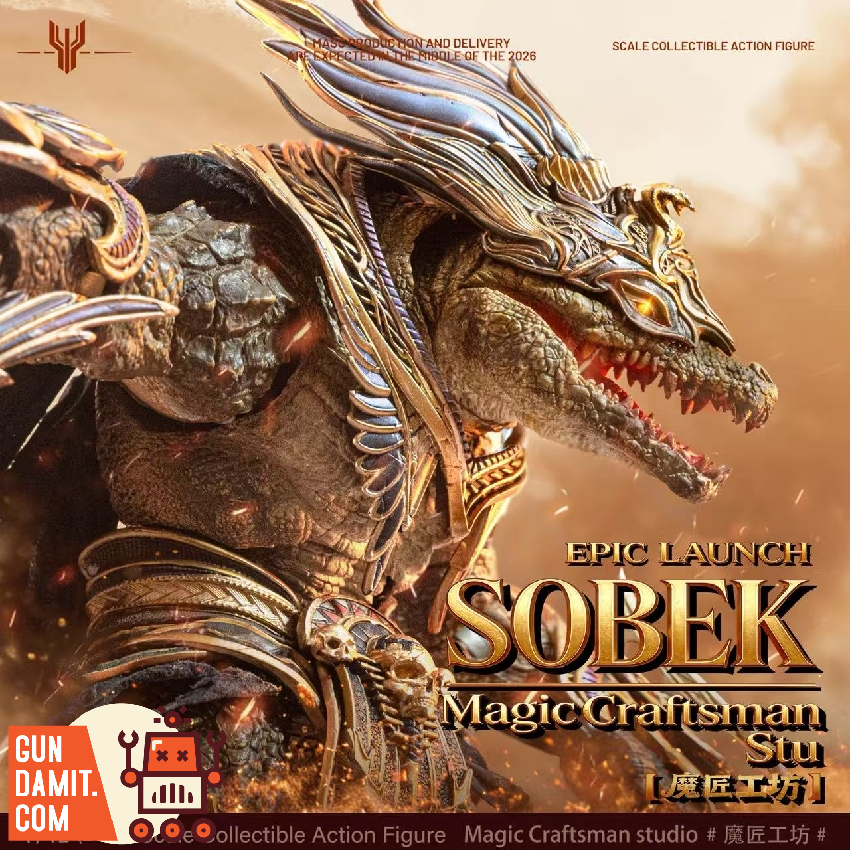 MAGICCS-SOBEK Desert Crocodile - view 22 Magic Craftsman Desert Crocodile Sobek - view 22