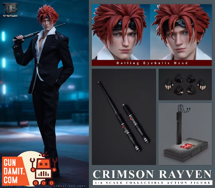 TB-TB029 Crimson Rayven - view 5 Toys Battalion TB029 Crimson Rayven - view 5