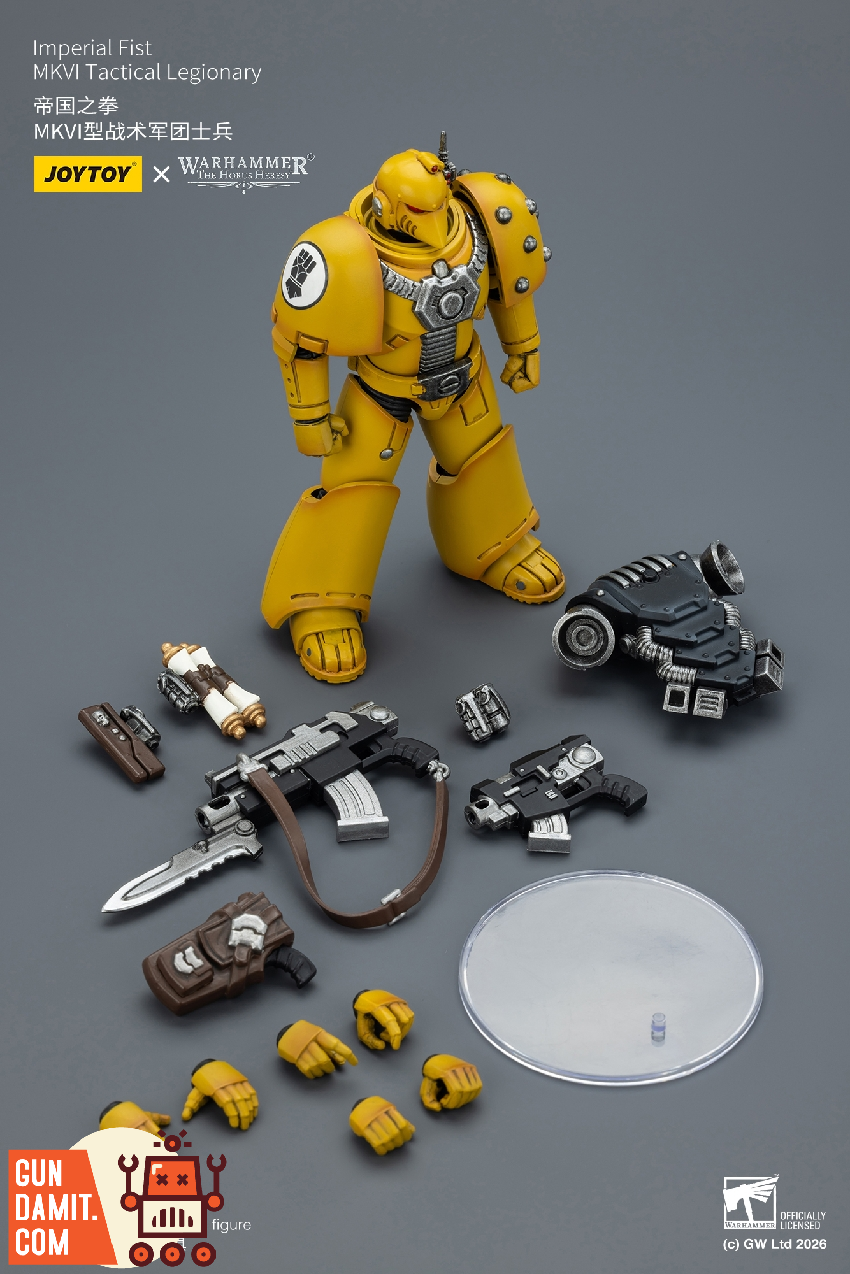 JT03028 Warhammer Imperial Fist - view 20 JoyToy JT03028 Imperial Fist MKVI - view 20