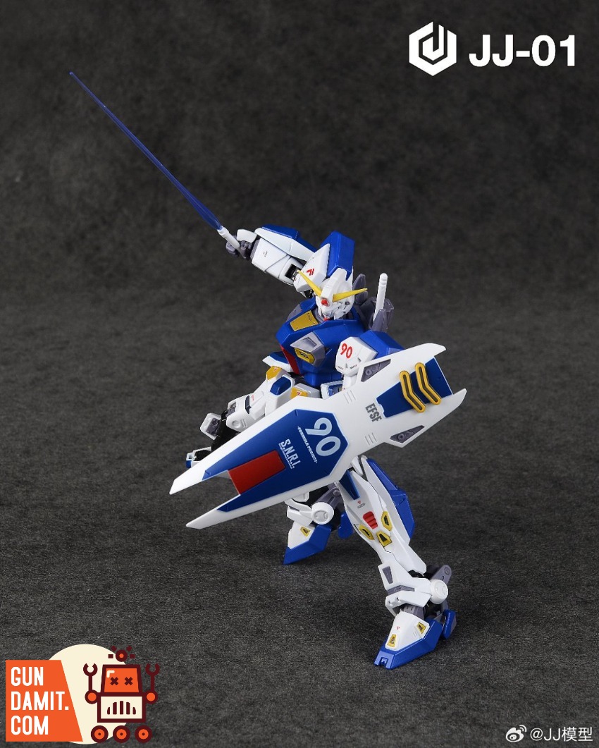 JJ-01 F90 Gundam Model Kit - view 5 JJ Model JJ-01 F90 Gundam - view 5