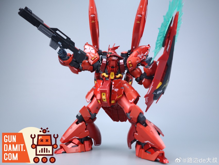 4TH-FA-01 Heavy Mecha - back view 4th Party FA-01 Red Heavy Mecha - back view