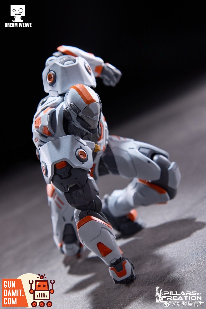 Dream Weave POC-001 Kane Power Armor 1/12 dynamic running pose Dream Weave POC-001 Kane Power Armor 1/12 dynamic running pose