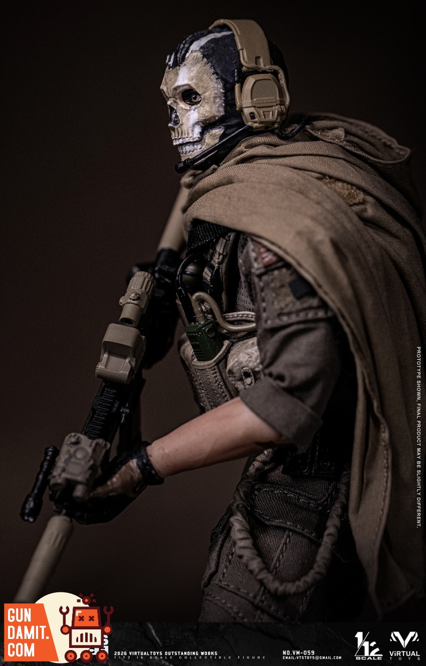 VTS-VM059 SAS Spectre - close-up detail VTS Toys VM059 UKSF SAS Spectre - close-up detail