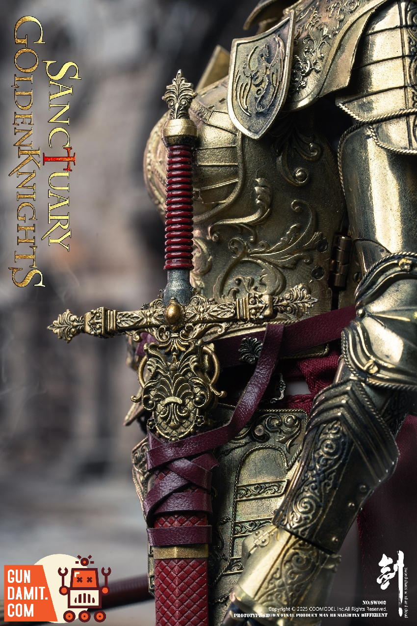COO-SW002 Golden Temple Guardian Brass - view 9 COOMODEL SW002 Golden Temple Guardian Brass - view 9