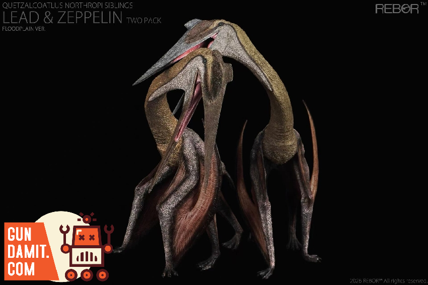 Quetzalcoatlus Lead Zeppelin - view 5 REBOR Quetzalcoatlus Siblings - view 5