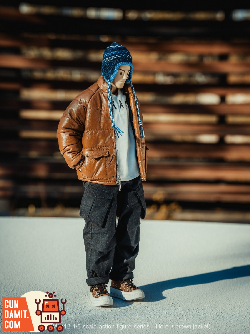 TM-FB-10150-B Hero - view 23 Trickyman12 Hero Brown Jacket - view 23