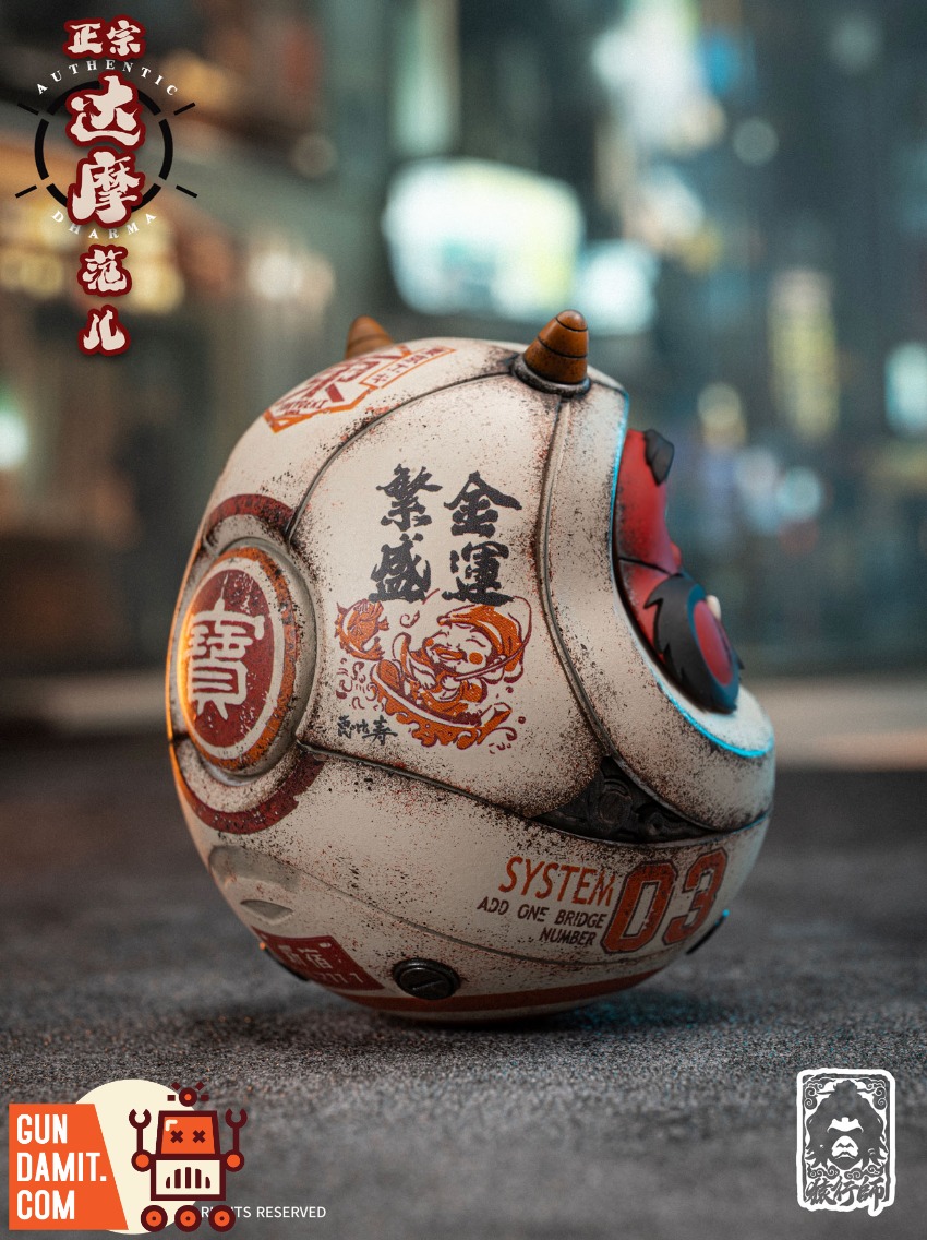 YXS-DM-004 Fortune Daruma - view 6 Yuanxingshi DM-004 Fortune Daruma - view 6