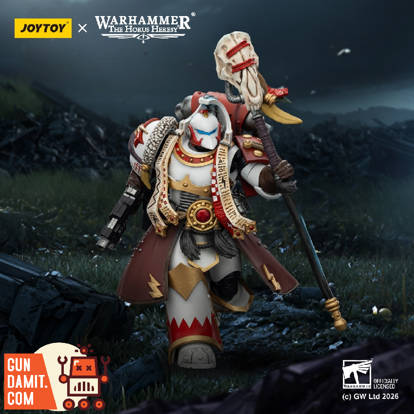 JoyToy Stormseer Consul Warhammer 40K - view 11 JT03585 JoyToy White Scars Stormseer Consul 1/18 - view 11