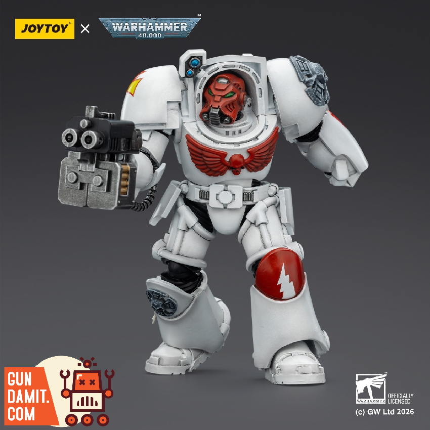 JT03196 White Scars Terminator 2 - back view JoyToy JT03196 White Scars Terminator 2 - back view