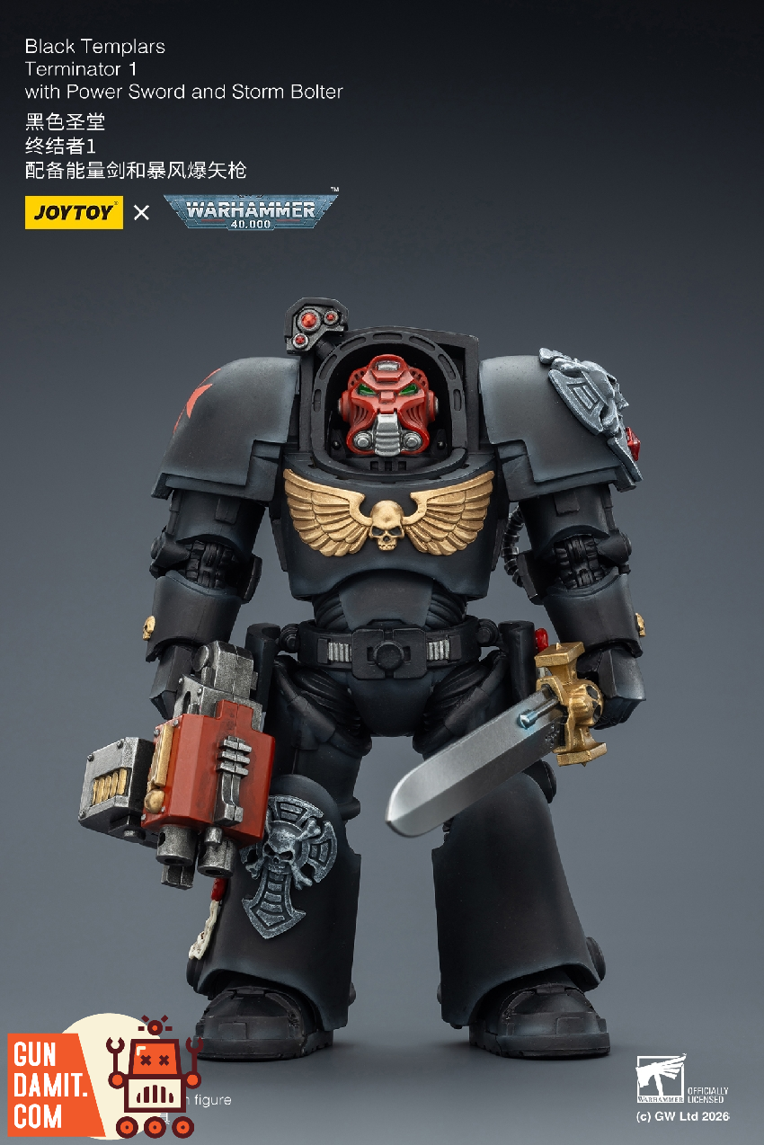 JT03097 Black Templars Terminator 1 - view 12 JoyToy JT03097 Black Templars Terminator 1 - view 12