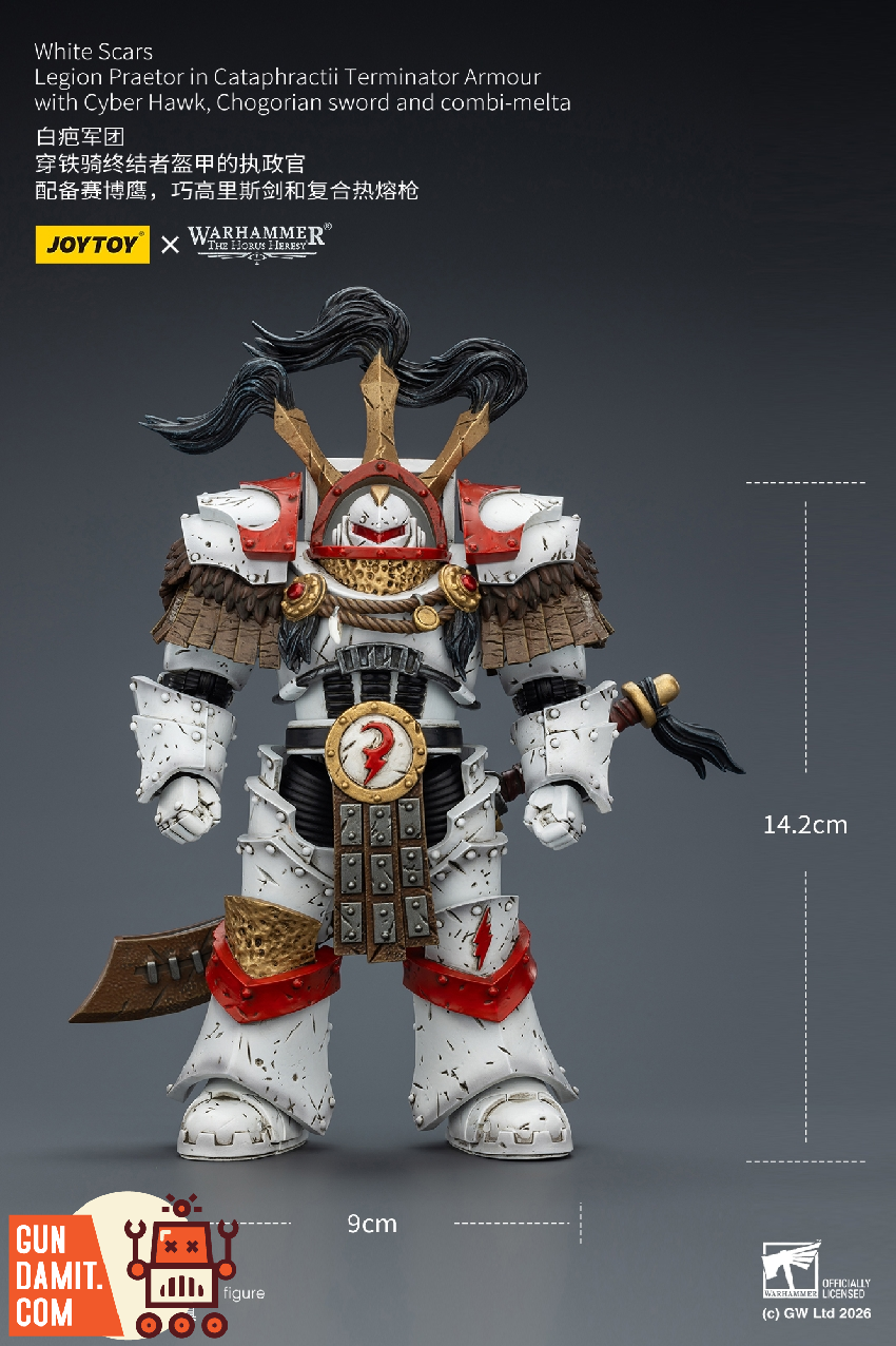 JoyToy White Scars Praetor Warhammer 40K - view 23 JT03486 JoyToy White Scars Praetor Terminator 1/18 - view 23