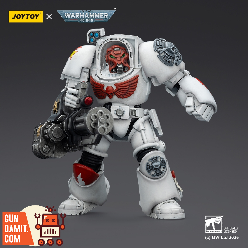 JT03202 White Scars Terminator 3 - back view JoyToy JT03202 White Scars Terminator 3 - back view