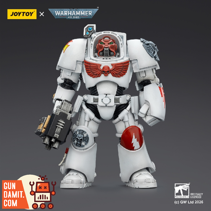JT03196 White Scars Terminator 2 - front view JoyToy JT03196 White Scars Terminator 2 - front view