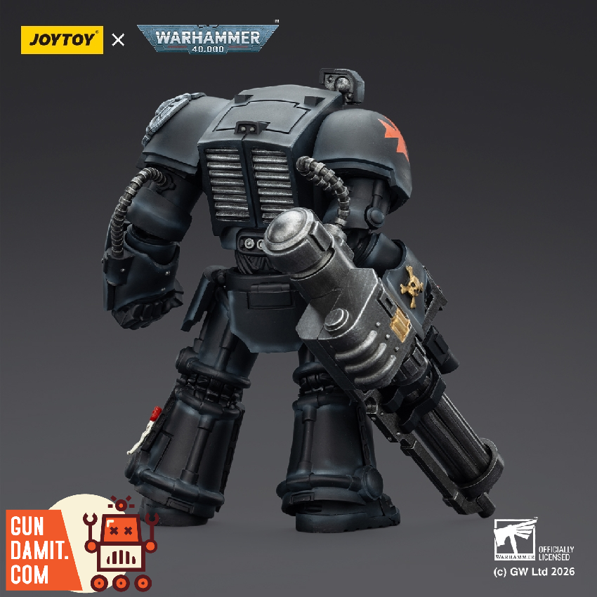 JT03110 Black Templars Terminator 3 - side view JoyToy JT03110 Black Templars Terminator 3 - side view