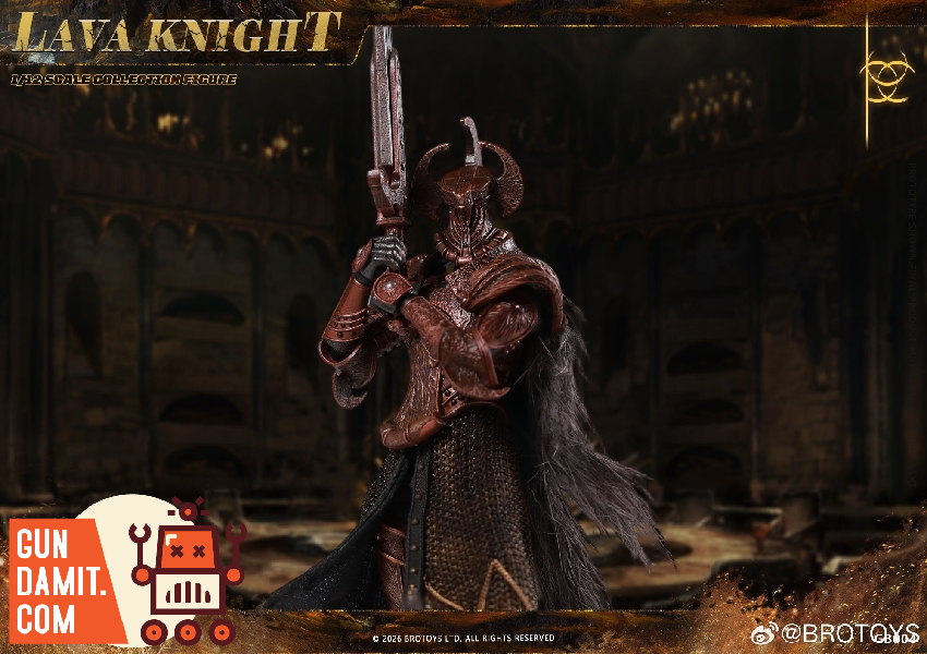 Lava Knight - view 8 BroToys GB004 Lava Knight - view 8