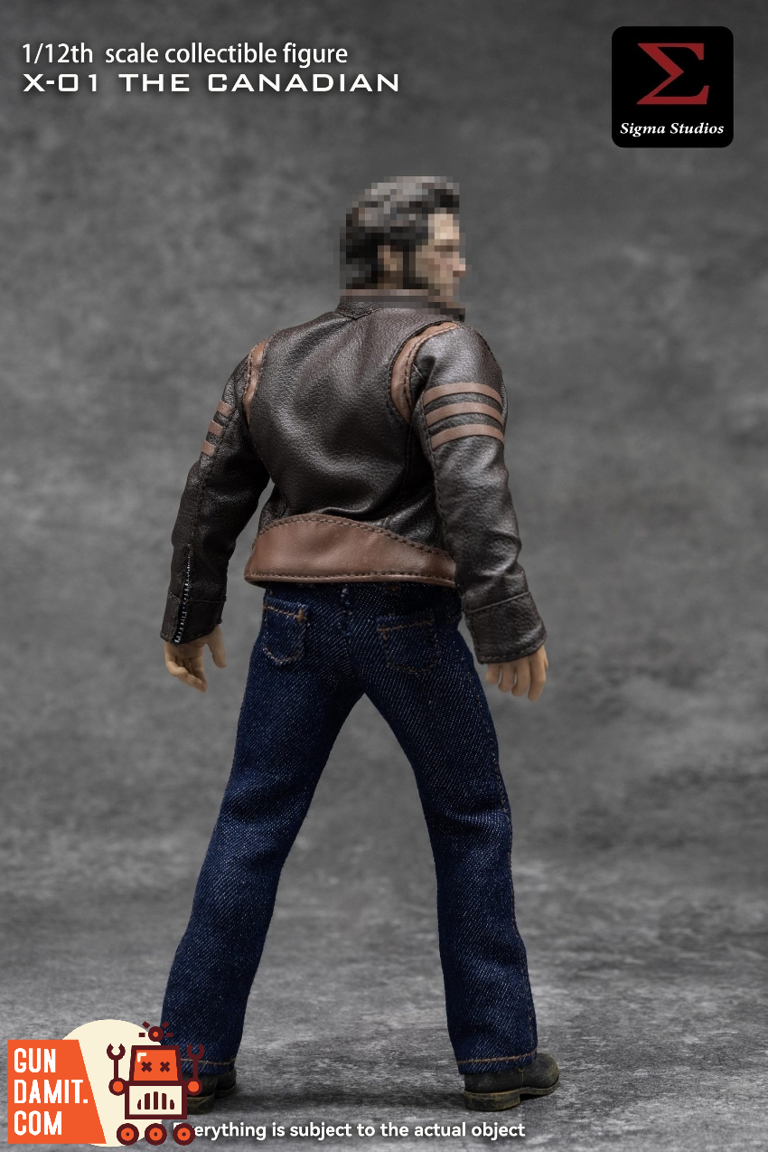 Sigma Toys X-01 The Canadian 1/12 Action Figure - head sculpt Sigma Toys X-01 The Canadian 1/12 Action Figure - head sculpt
