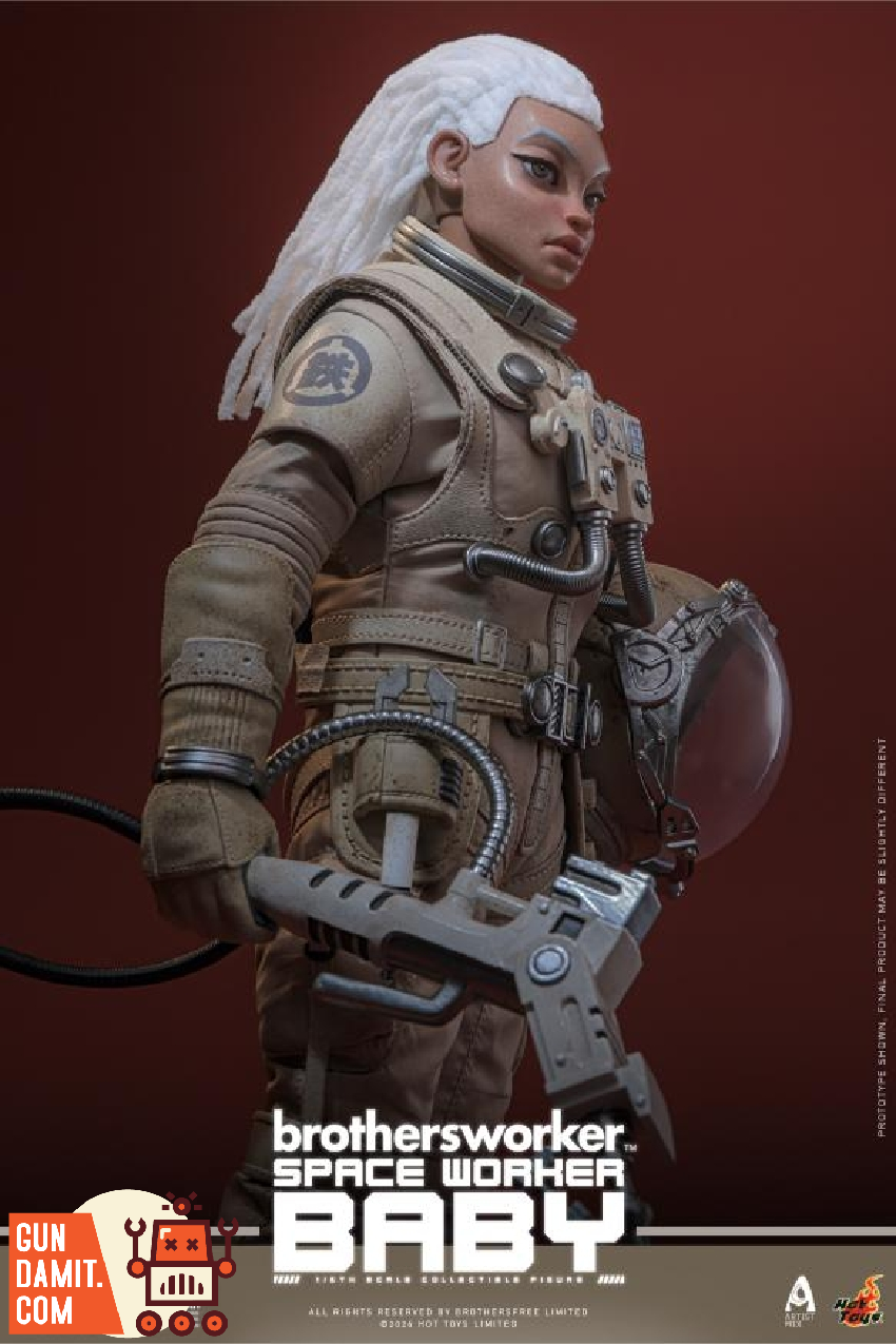 Hot Toys AMC040 Space Worker Baby Brothersfree 1/6 - helmet Hot Toys AMC040 Space Worker Baby Brothersfree 1/6 - helmet