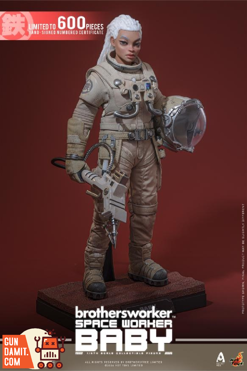 Hot Toys AMC040 Space Worker Baby Brothersfree 1/6 - head sculpt Hot Toys AMC040 Space Worker Baby Brothersfree 1/6 - head sculpt