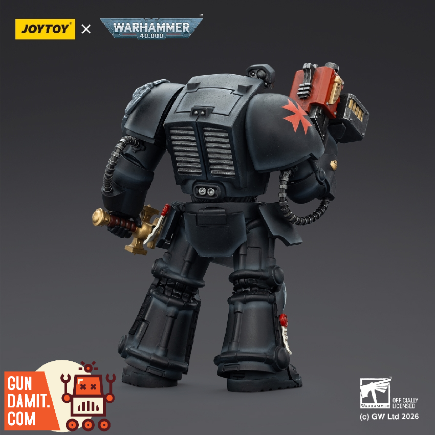 JT03097 Black Templars Terminator 1 - side view JoyToy JT03097 Black Templars Terminator 1 - side view