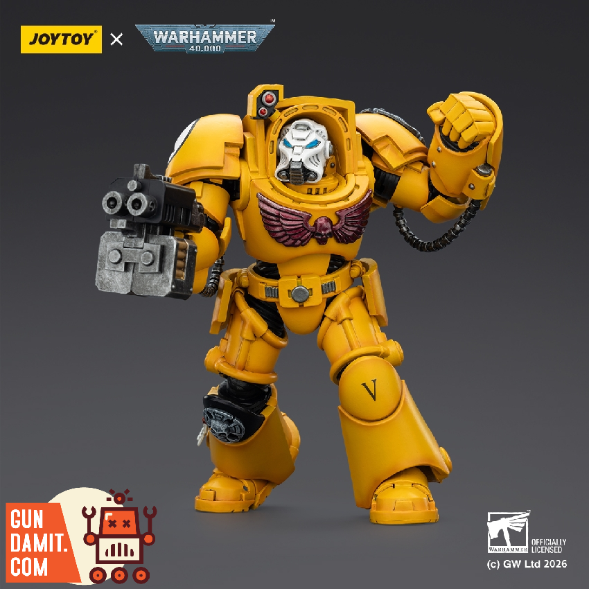 JT03165 Imperial Fists Terminator 2 - close-up detail JoyToy JT03165 Imperial Fists Terminator 2 - close-up detail