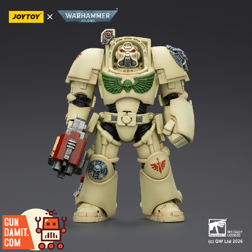 JT03134 Deathwing Terminator 2 - front view JoyToy JT03134 Dark Angels Deathwing Term 2 - front view