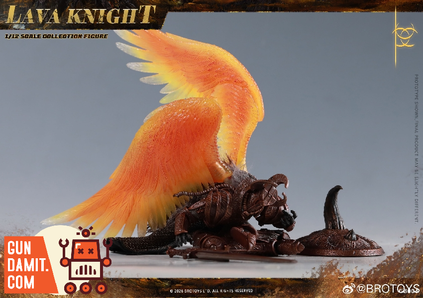 Lava Knight - view 6 BroToys GB004 Lava Knight - view 6